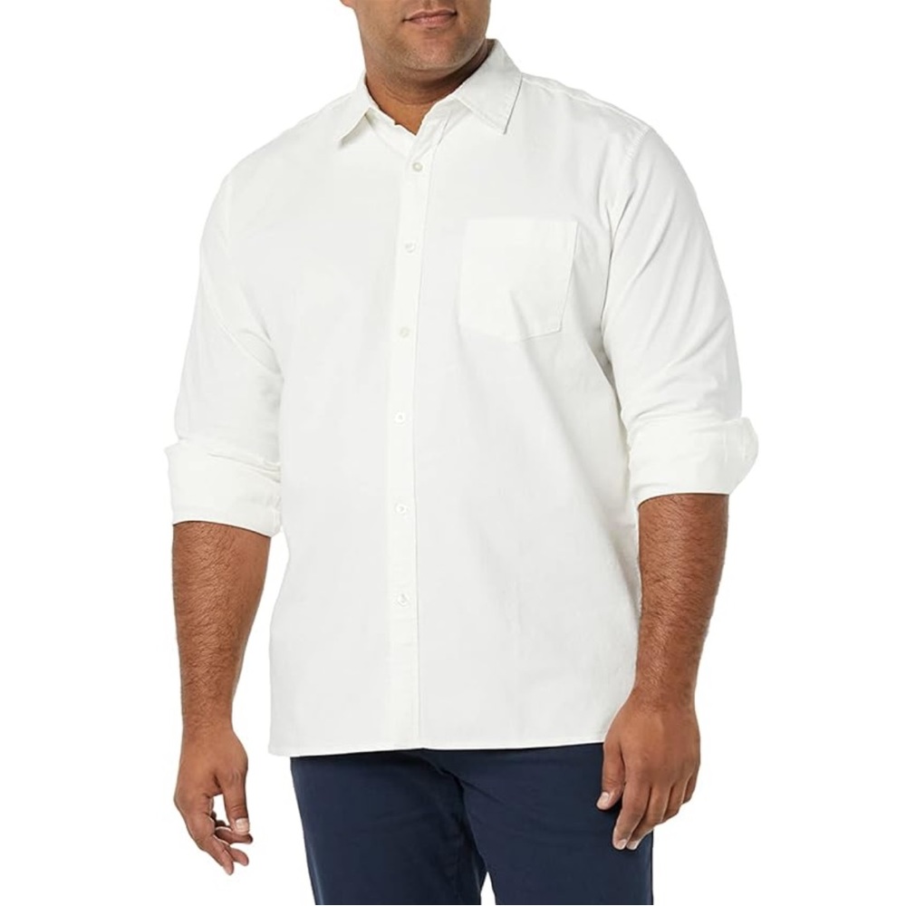 Amazon Aware Men's Regular Fit Cotton Oxford Shirt